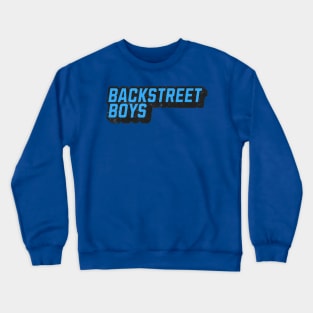 The Bb Under Blue Crewneck Sweatshirt